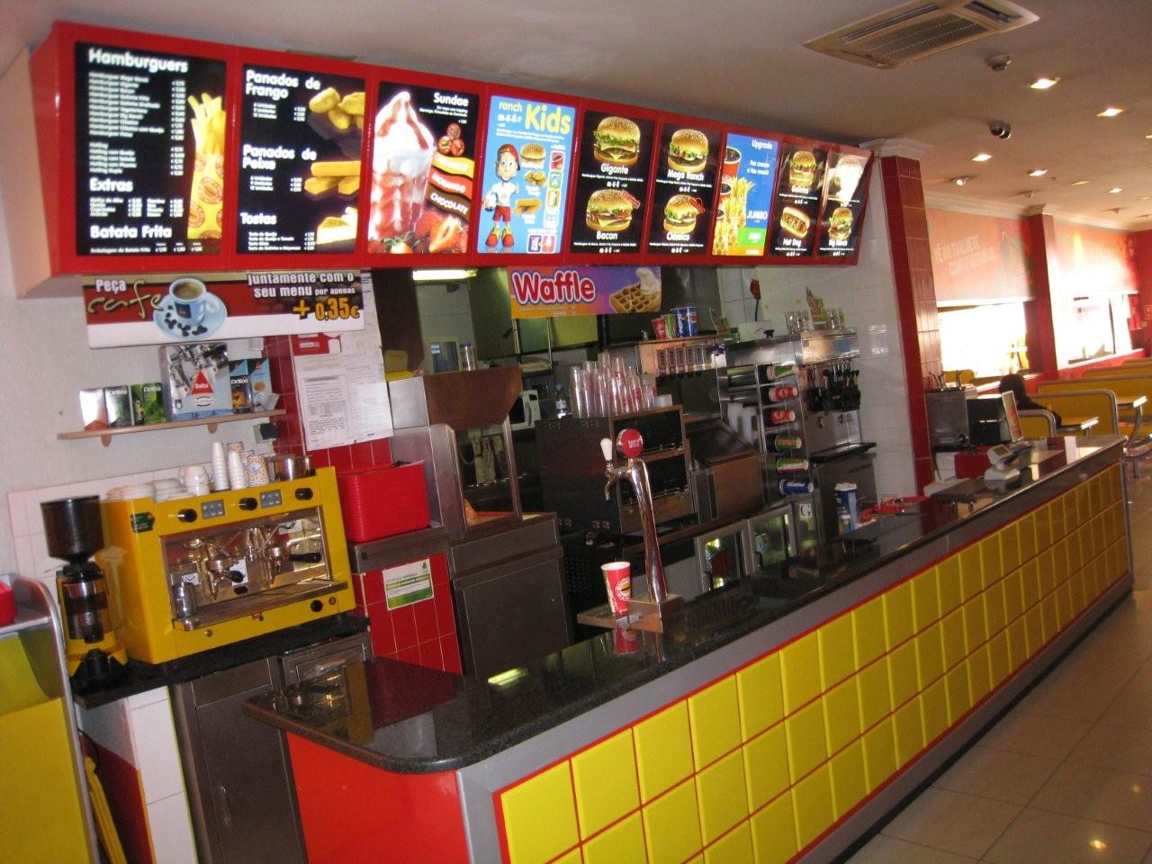 Loja antiga do Burger Ranch